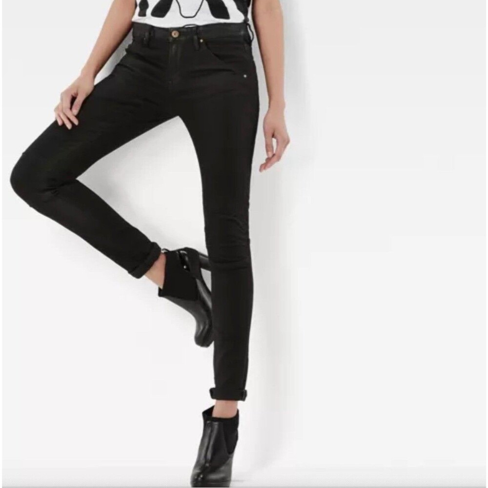 G-Star Raw 5620 Eva Shaw Mid Skinny Stretch Denim